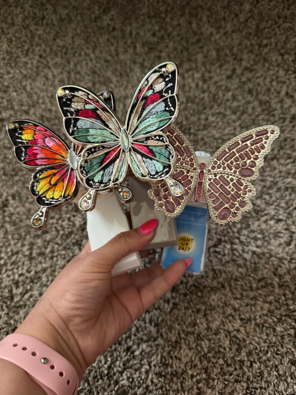 Bath & Body Works Multicolor Butterfly Wallflowers
